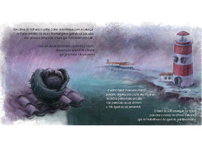 A Lighthouse named Manel, portuguese kids tale. book book illustration children book kids