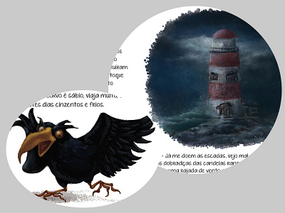A Lighthouse named Manel, portuguese kids tale. book book illustration children book kids