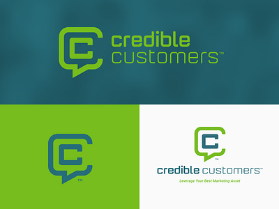 Credible Customers Logo Group brand guide cc credible customers jon pope lockup logo monogram thicklines