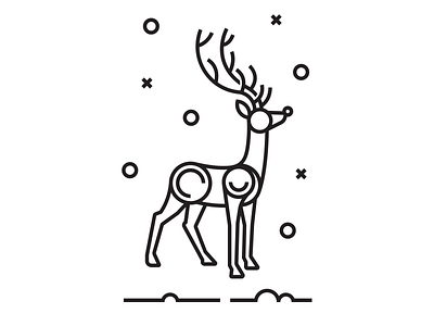 Reindeer Illustration