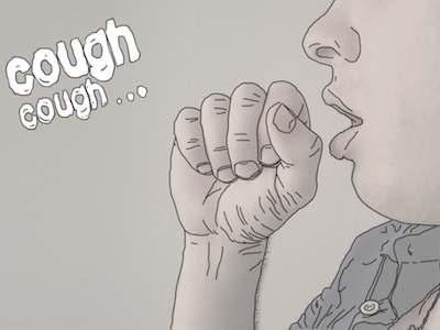 Cough Cough drawings illustration photoshop postcards