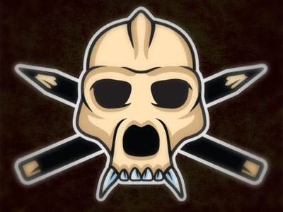 Kongskull clink contest crossbones gorilla kong logo skull