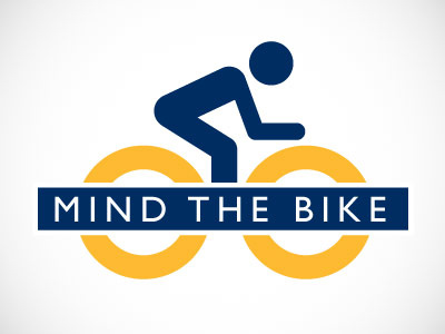 Mind the bike bike jersey bike logo bike safety