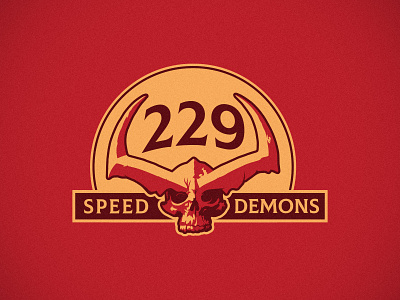 Speed Demons car club georgia illustration ragnarok skull speed demon surtur valdosta