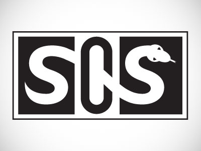 SOS logo snake