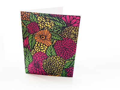 Floral Cards art floral art floral design floral pattern illustration illustrations popart