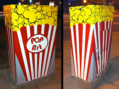 Pop Art Box illustration illustrations painting pop art street art