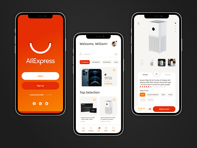 Redesign AliExpress app