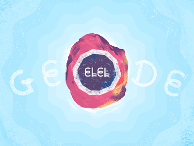 ELEL - Geode LP album art album cover band elel geode indie pop mompop music music packaging vinyl record