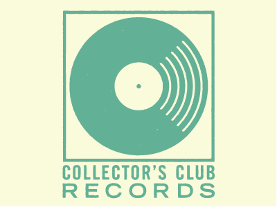Collector's Clube Records collector label logo lp music record vector vinyl