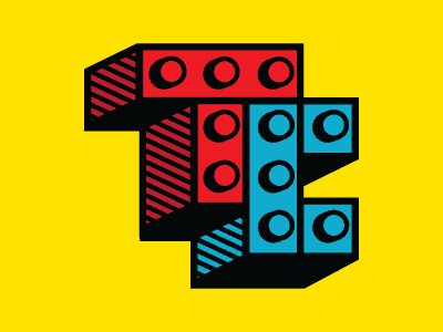 Another Icon WIP (geeze) building block icon illustration logo toy vector
