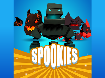 Spooky icon 2d app branding design game icon ios logo playstore ui ux