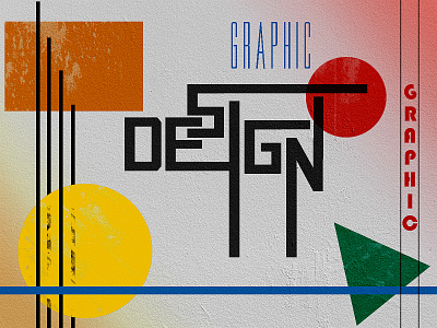 BAUHAUS bauhaus design geometric graphic design modern photoshop style