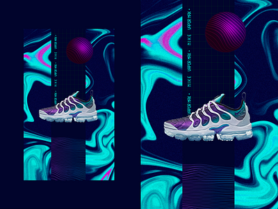 Nike Vapormax artdirector collageart nike photoshop poster shoe shoes sneakers visual visual design