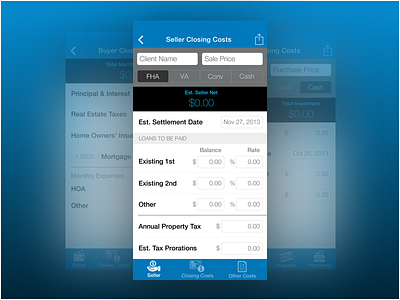 CostsFirst Closing Cost App
