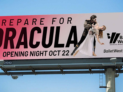 Ballet West Dracula Billboards