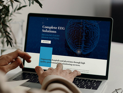 Neural Wave Connections Website Design design healthcare medical design website website design