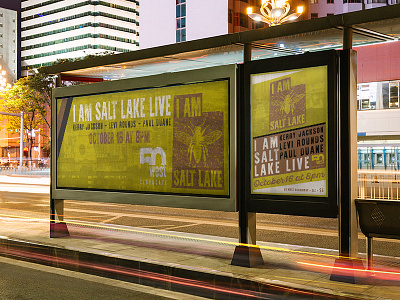 I Am Salt Lake Podcast Posters comedy interviews live outdoor podcast posters