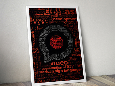 GoReact Word Poster