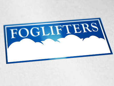 Foglifters Logo branding dating site design identity logo unused