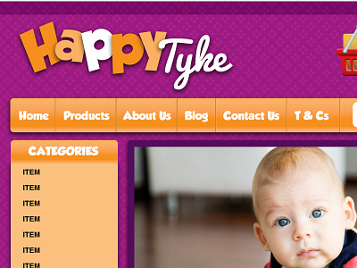 Happy Tyke Website apparel child children happy parenting tyke website