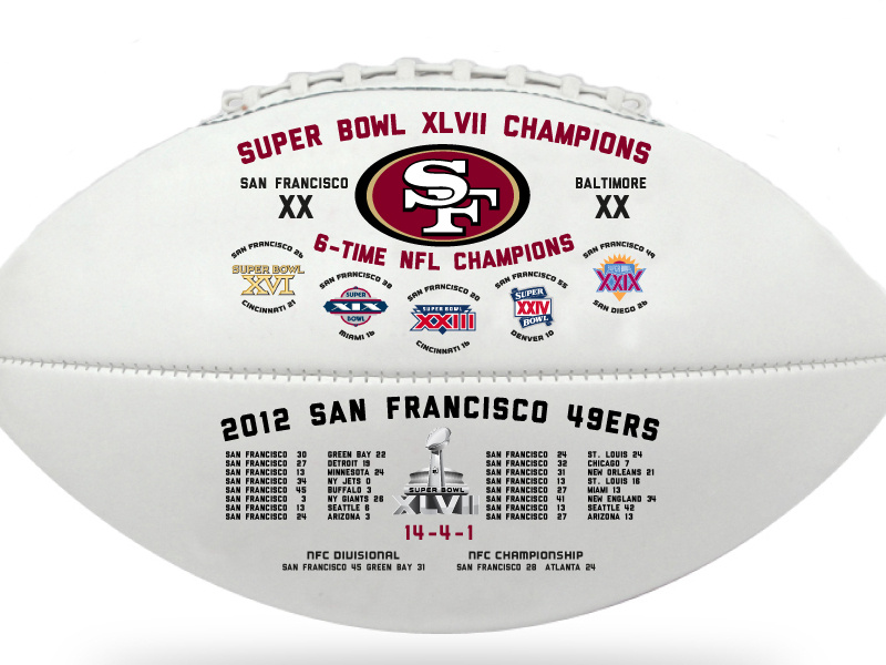 super bowl game used ball