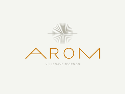 AROM identity brandidentity graphicdesign illustrator logo vector