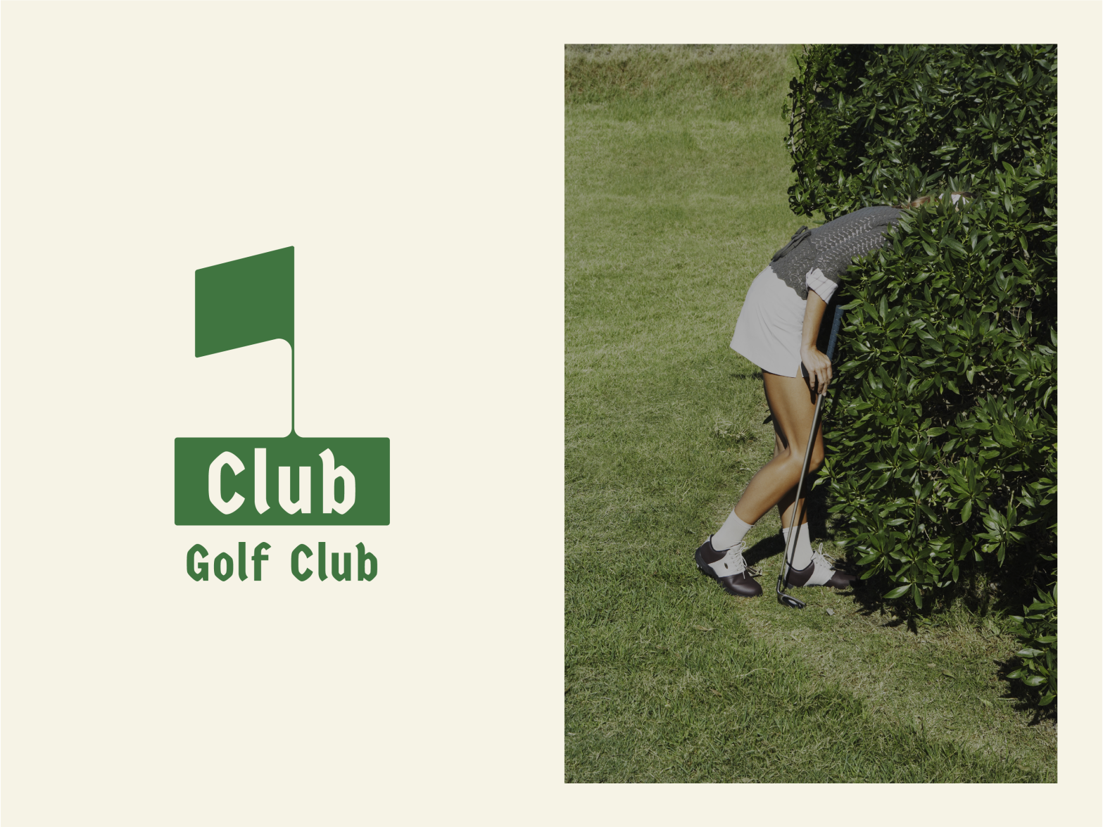 1 Club Golf Club by Erik Bratsberg on Dribbble