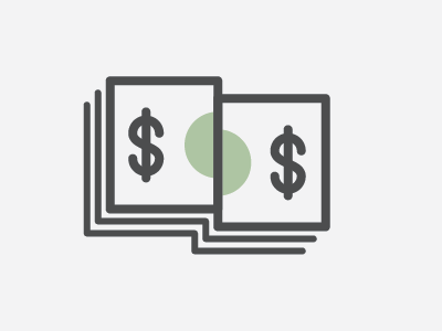 $ illustration money vector