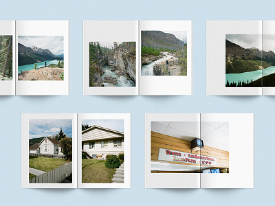 Wild Rose Country alberta editorial film layout photography zine