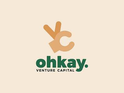 Venture Buck$ hand illustration joke logo vector venture capital