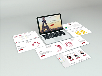 MOCK UP - PROJET ECOLE MAQUETTE design flat ui ux web