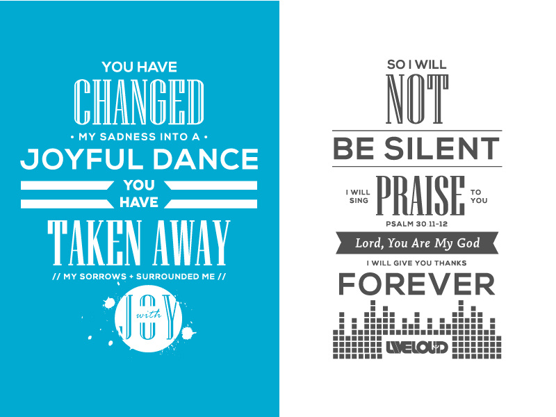 Liveloud BC 2015 | Tshirt Design bible verse typography cfc-yfc liveloud