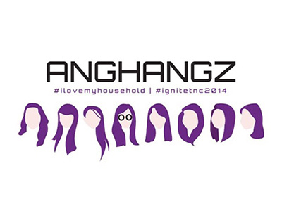 Anghangz friends head shod illustrator vector