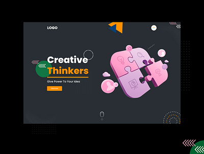 Creative Thinkers animation branding design graphic design illustration motion graphics typography ui uidesign ux uxdesign web