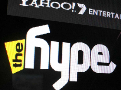 The Hype Identity - Yahoo! branding design entertainment gossip graphic identity logo news technology web yahoo