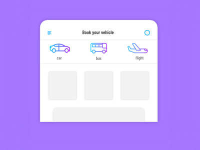 Header Navigation Design