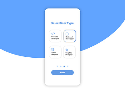 Select user type design