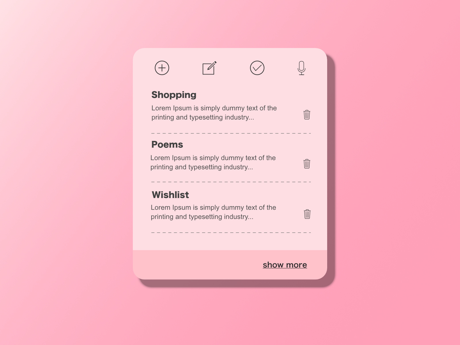 notes-widget-by-dixita-ganatra-on-dribbble