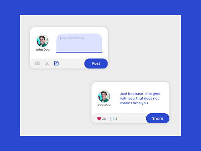 Status Update Design