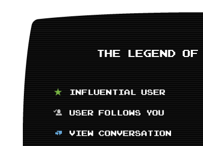 Indicators "Legend" icons indicators legend sprout social zelda