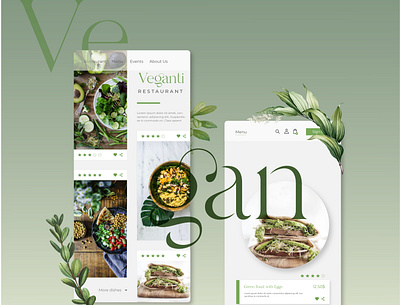 Veganti | branding branding graphic design ui