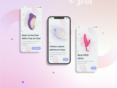 Free to Feel | UI Design