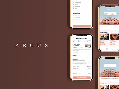 A R C U S | Hotel booking App