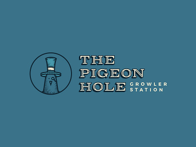 The Pigeon Hole - Growler Station beer business classy craft growler hatter mad monocle pigeon station