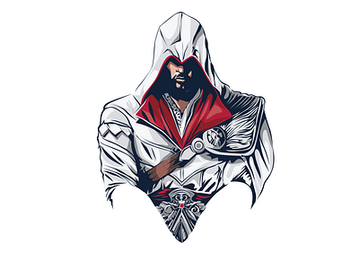 Ezio Auditore Da Firenze design digital 2d digitalartist illustraion illustraor illustration vector vector art vector artwork vector artworks