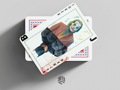 Batman Joker Playing Card By Deepak Bhatt On Dribbble