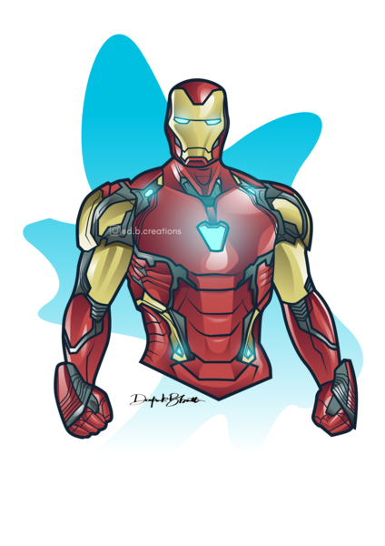 Iron Man Mark 85 by DB creations on Dribbble