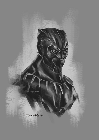 Black Panther concept art conceptart design digital 2d digitalart digitalartist flat illustraion illustration marvel marvel comics marvelcomics