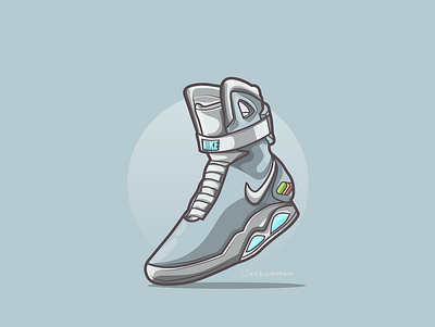 Nike airmag design digital 2d digitalart drawing illustration logo vector vector art vector artwork vector artworks